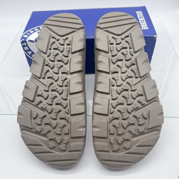 Birkenstock Mogami Terra Stealth 2 Strap Birko-Flor Slide Faded Khaki Mens EU 45 - Picture 10 of 11